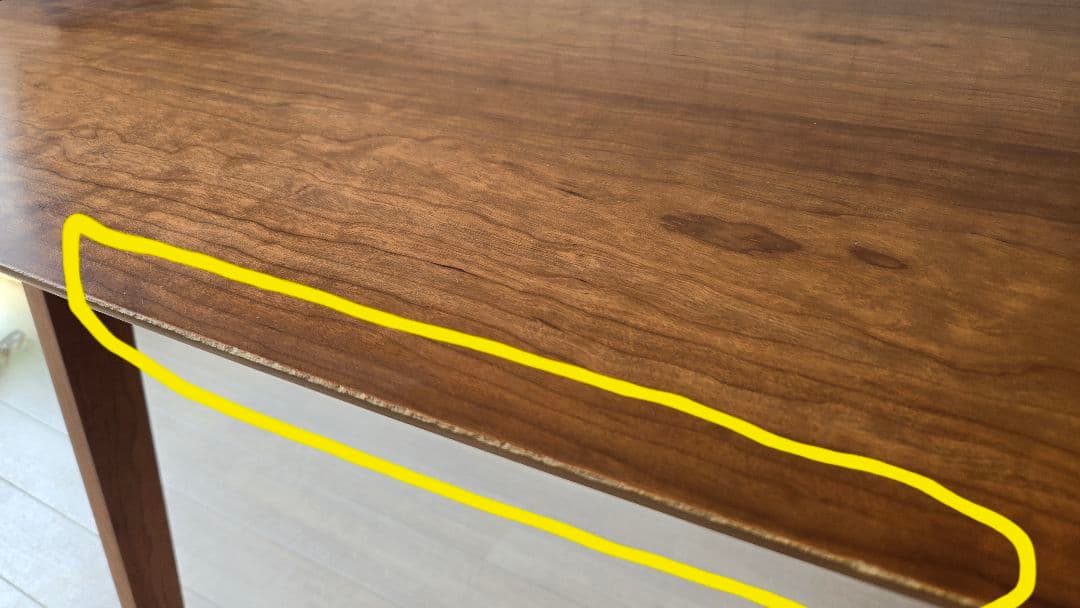 【天板66cm】国産木製ダイニングテーブル