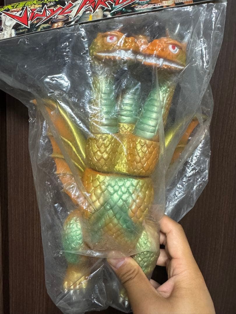 タ*ー様 マーミット　60キングギドラ ビニールフィギュア