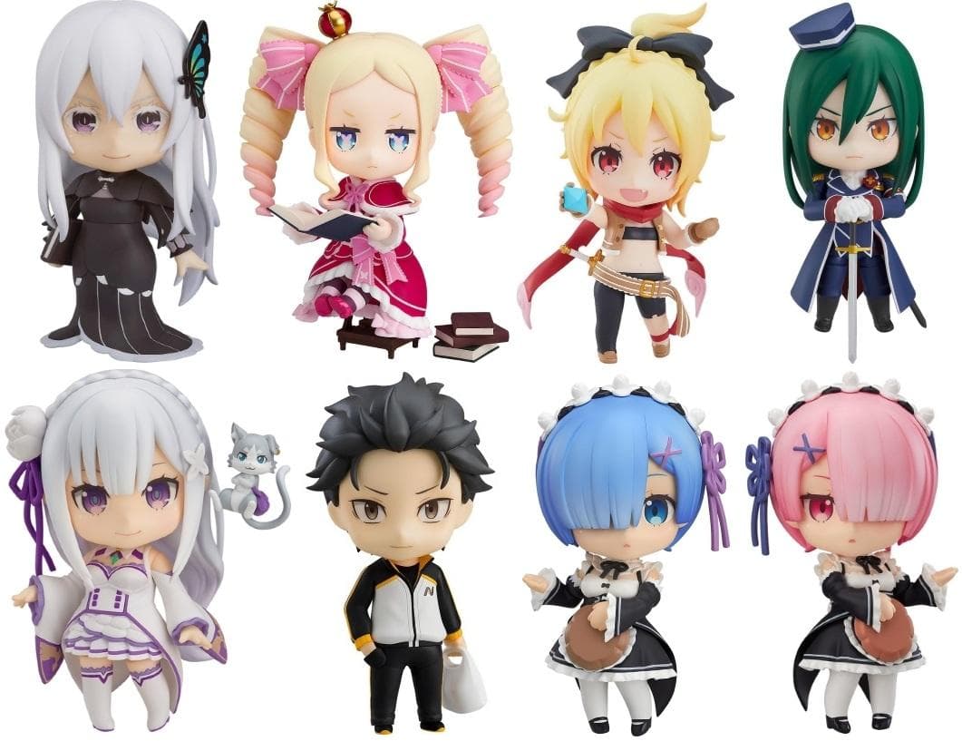 新品未開封　Re:ゼロから始める異世界生活 全種8体