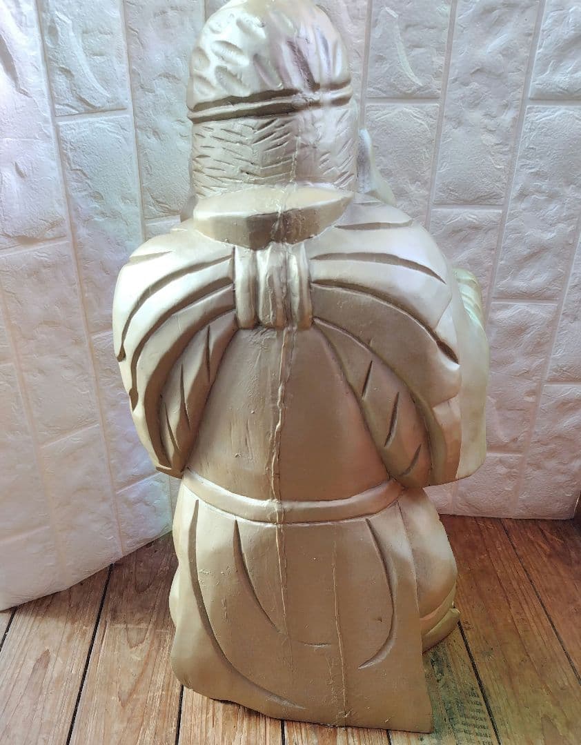 恵比寿 様 木彫り Japanese Wooden Ebisu