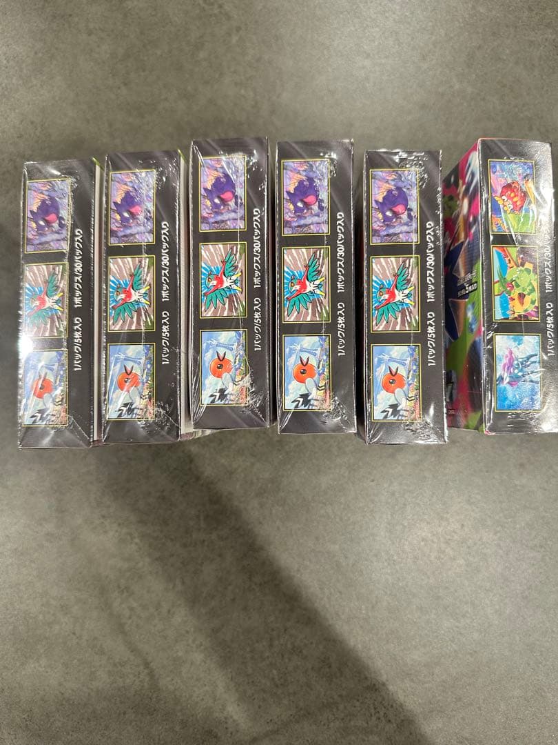 ポケモンカード　ムニキスゼロ　インフェルノX 6BOX 新品未開封　シュリンク付