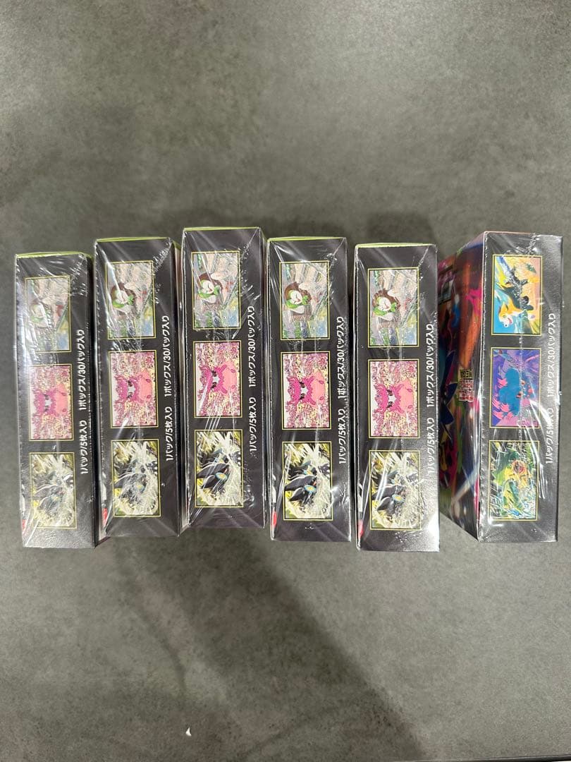 ポケモンカード　ムニキスゼロ　インフェルノX 6BOX 新品未開封　シュリンク付