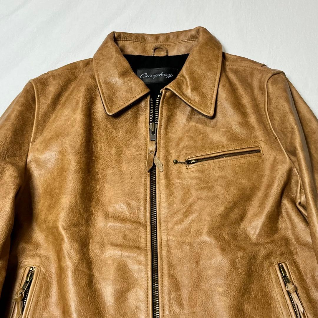 UABONI ユアボニ シングルライダースジャケット 牛革