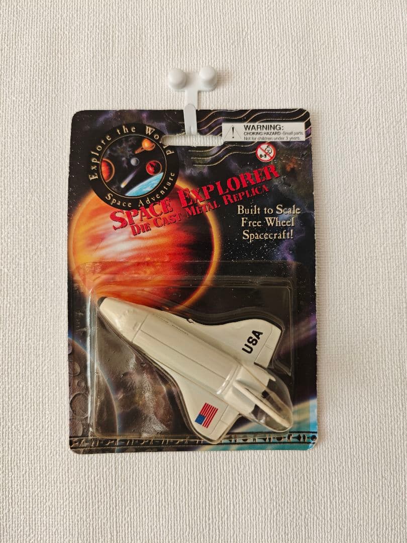 スペースシャトル ダイキャスト ミニカー 当時物 未開封 スペースエクスプローラ