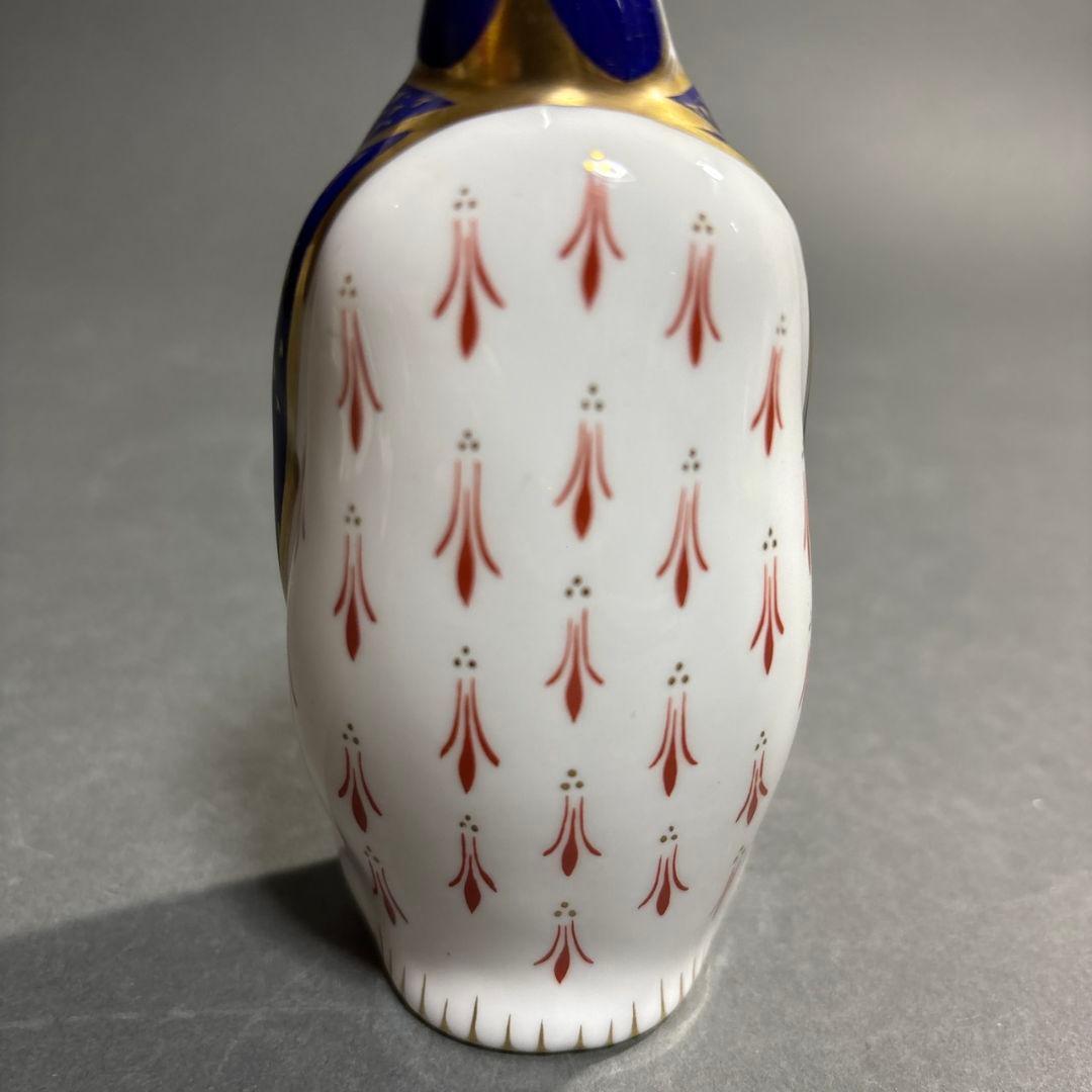 Crown Derby ロイヤルクラウンダービー　ペンギン　置物