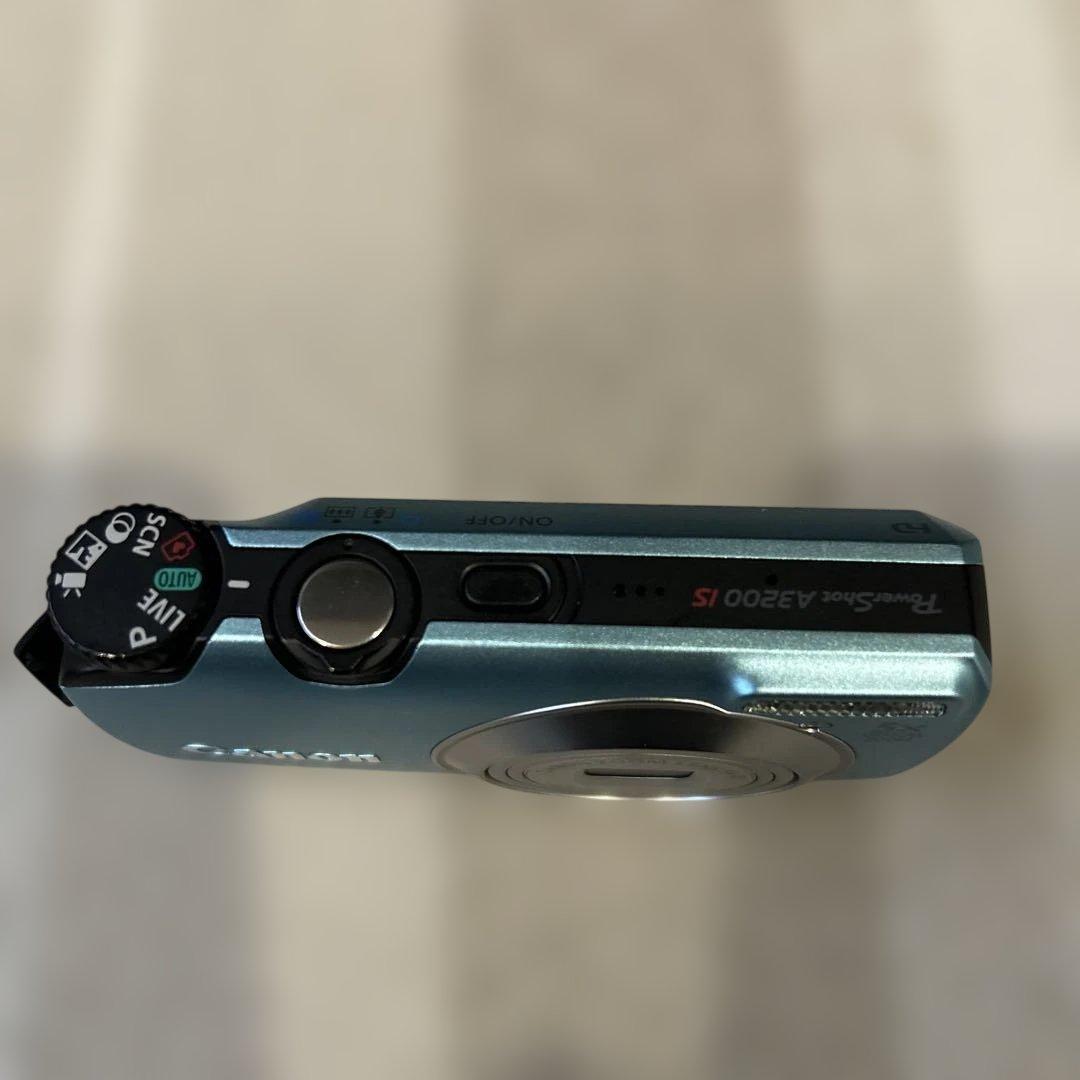 Canon キャノン PowerShot A3200IS デジカメ ブルー