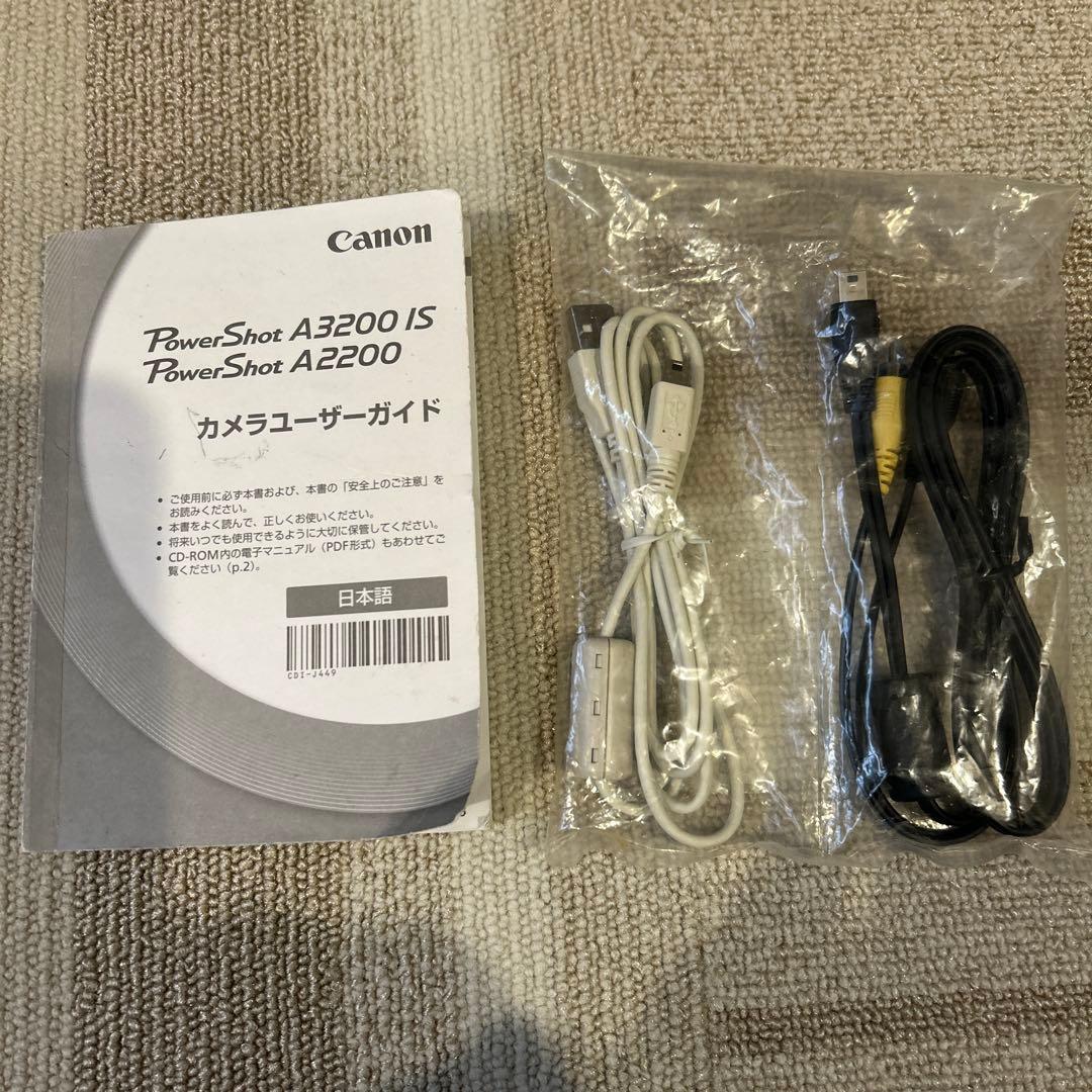 Canon キャノン PowerShot A3200IS デジカメ ブルー