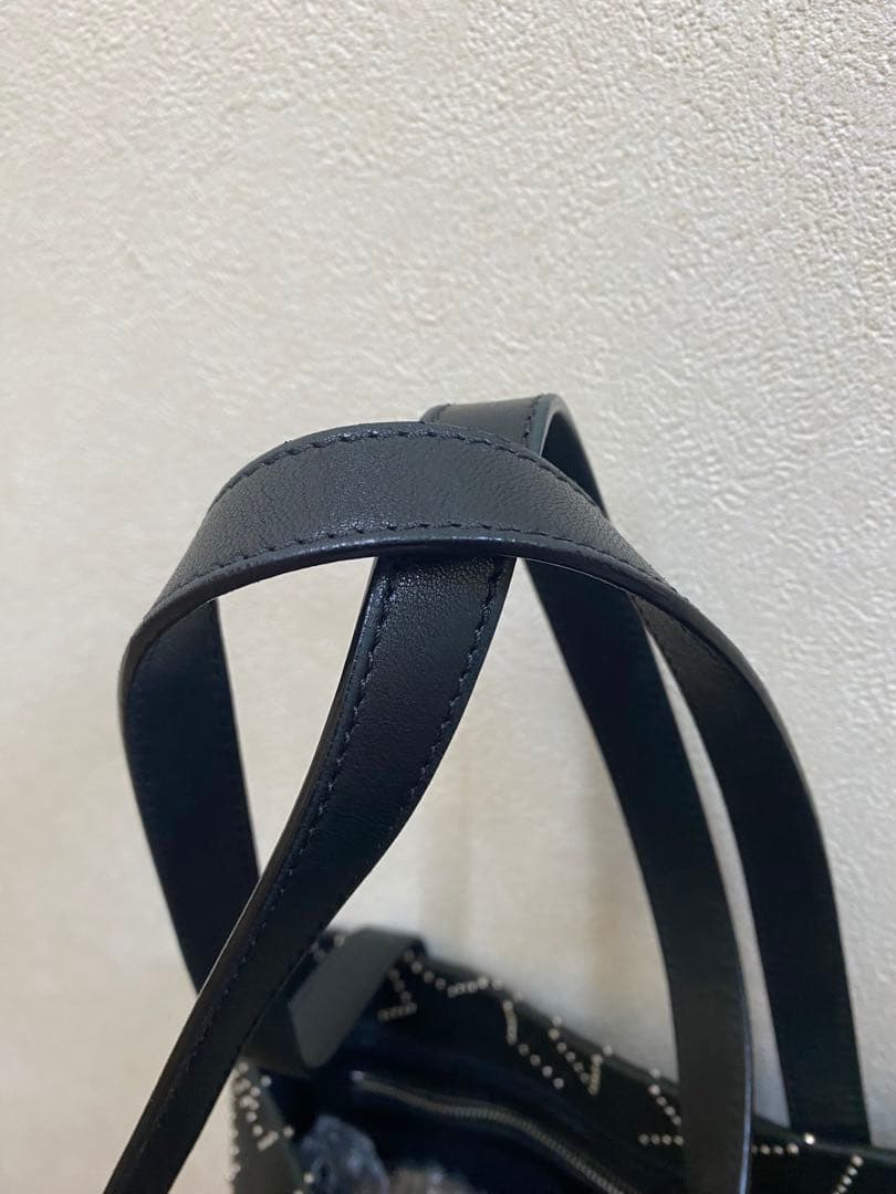 ジミーチュウ　ソフィアM スタッズ　スター　黒革製