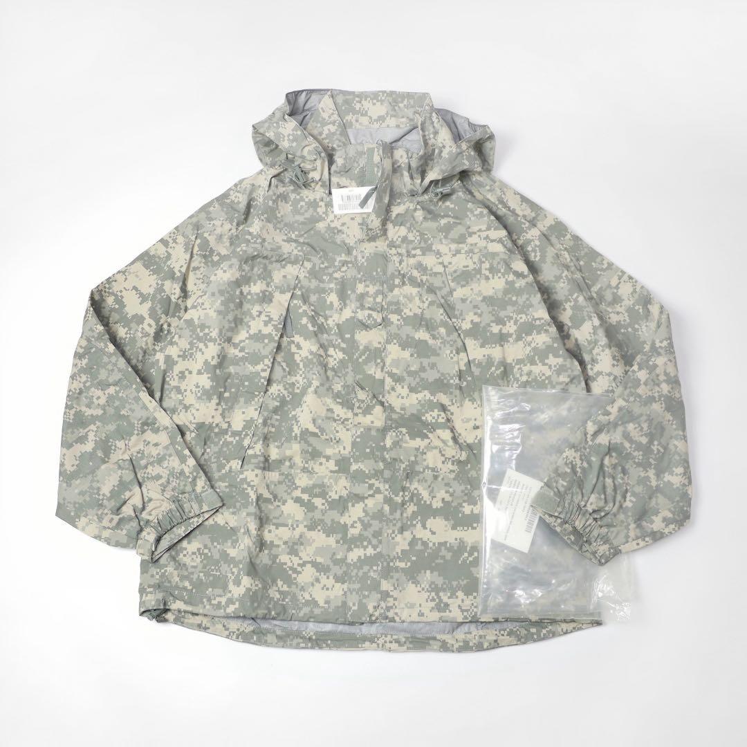 デッド？米軍ECWCSミリタリー レイン ジャケット パーカー軍物デジカモ迷彩Ｍ