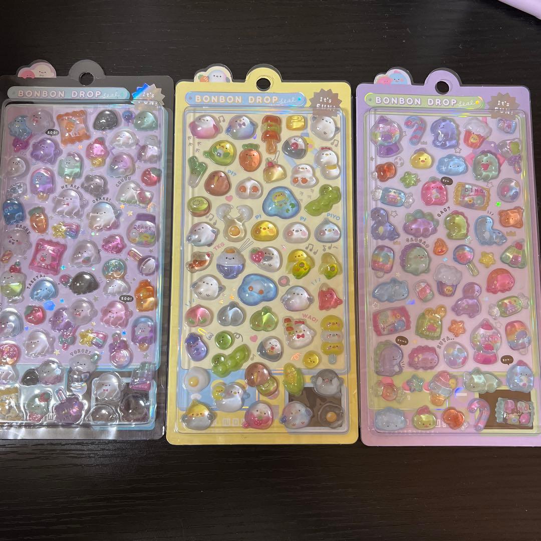 【1/31まで出品】がおがおボンボン　ぴよぴよボンボン　ばけばけボンボン