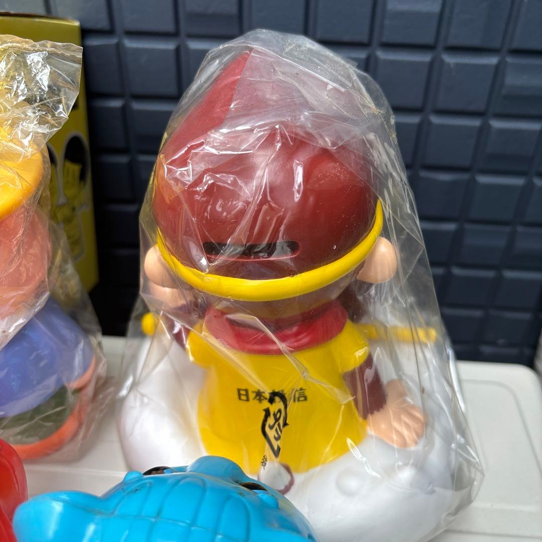 昭和レトロ 希少 レア ソフビ 貯金箱 セット 銀行  JA 12個 セット