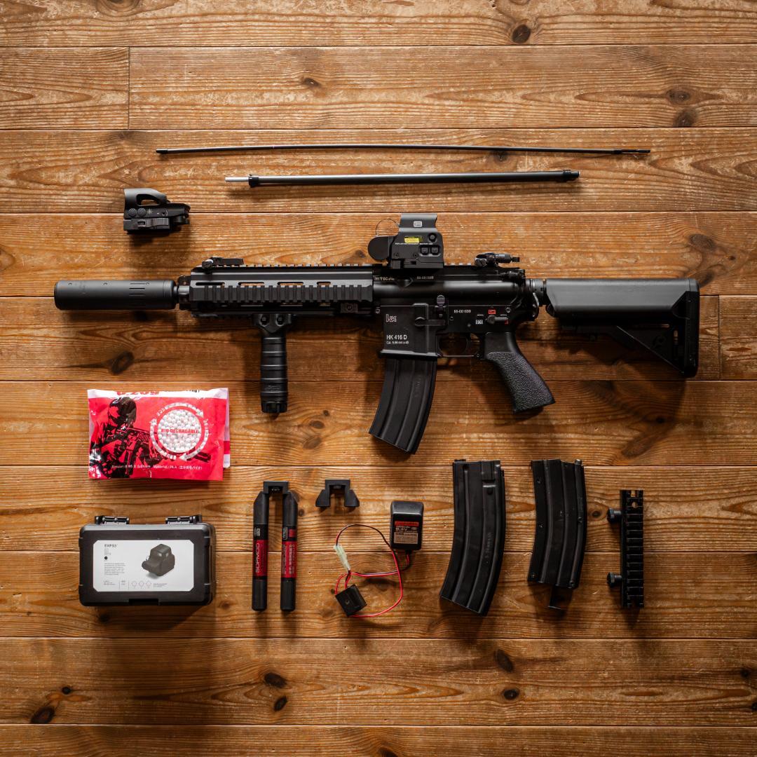 東京マルイ次世代電動ガン HK416Dデブグルカスタム セット