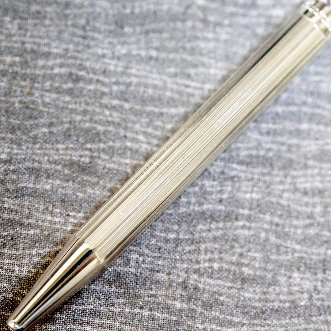 【美品 送料込み】デュポン ボールペン シルバー