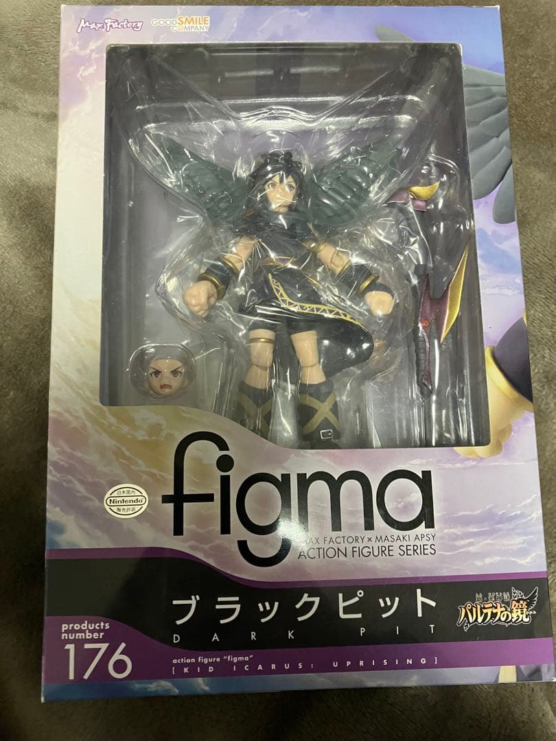 figma ブラックピット 176 マックスファクトリー　左腕、箱キズあり