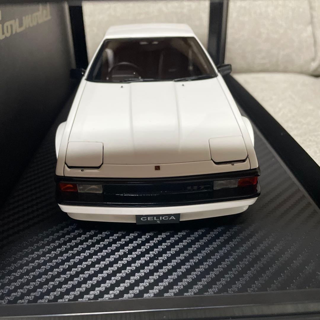 イグニッションモデル 1/18 セリカ 2800GT ホワイト　3533