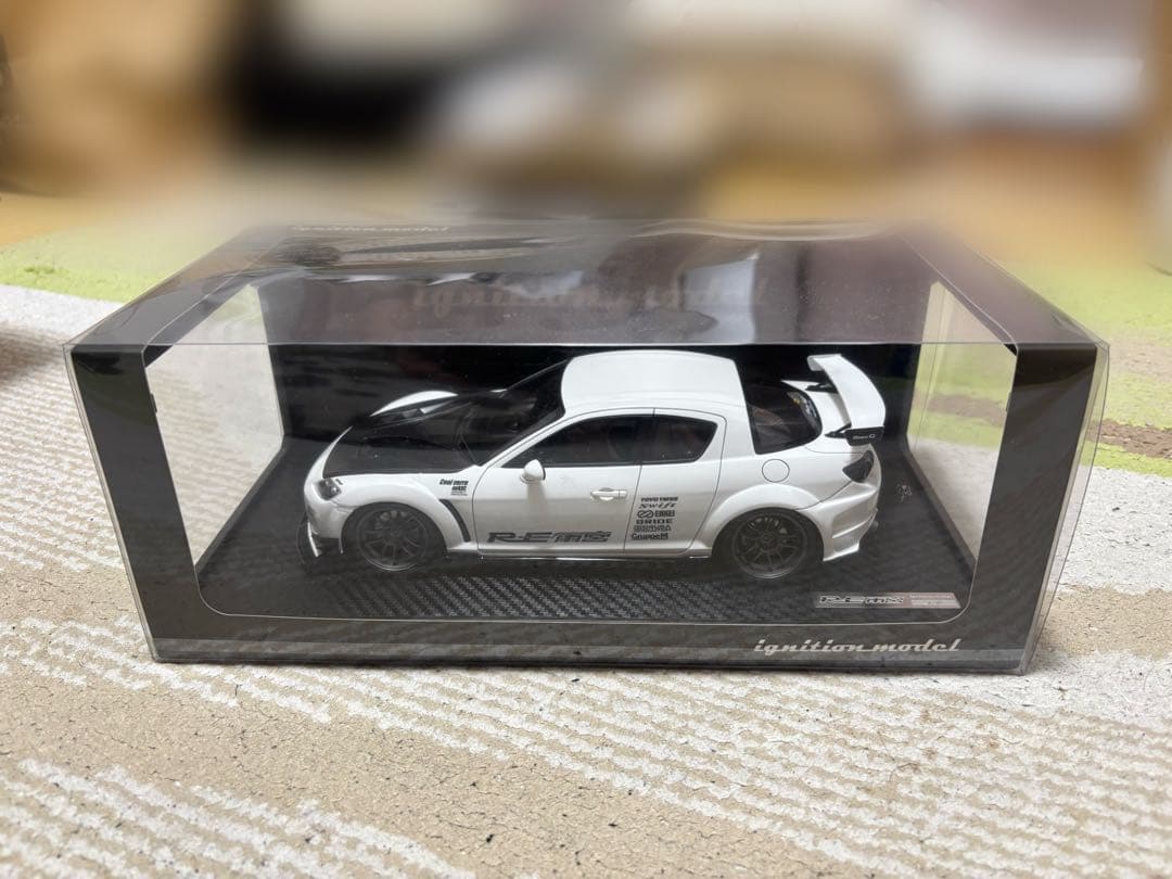 ignition model RE雨宮 RX-8 1/18 ホワイト