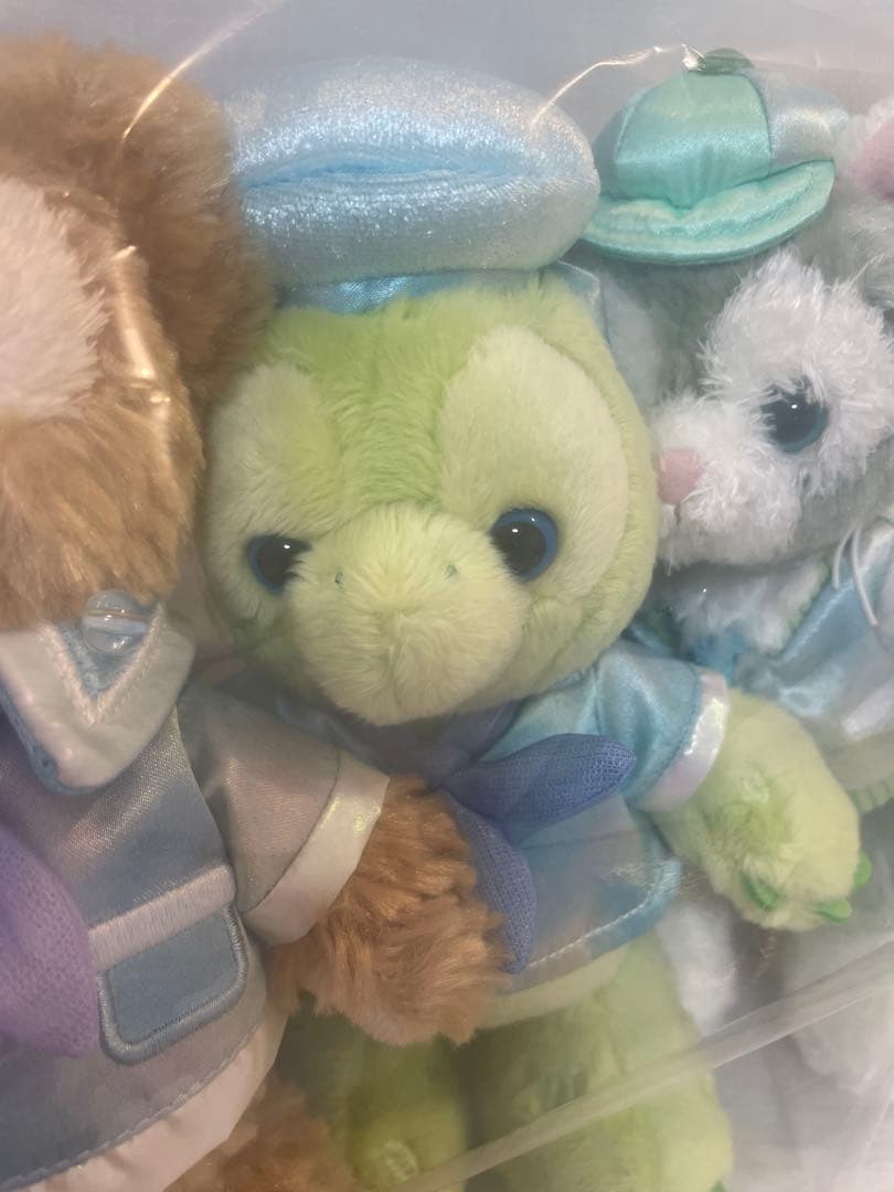 ダッフィー20周年 バケパ限定 ポージープラッシー ７人セット