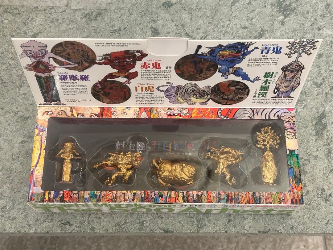 村上隆の五百羅漢図展 オフィシャルカプセルフィギュア限定GOLDカラー【セール】
