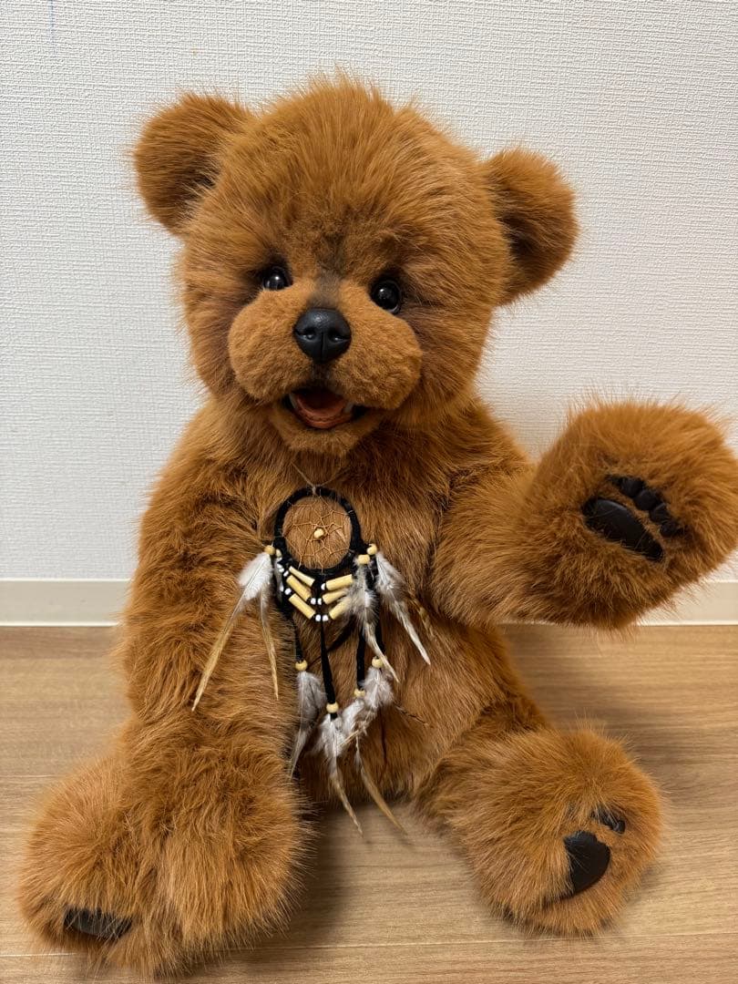 【お値下げ可能】海外作家様作　アートドール　大きなテディベア