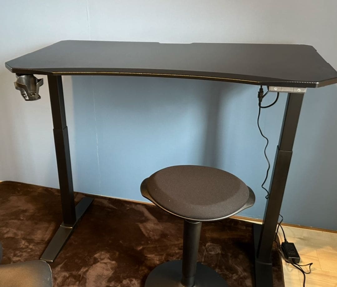 ［Miki様限定］ニトリ電動昇降デスク(GM013 BK/BK)