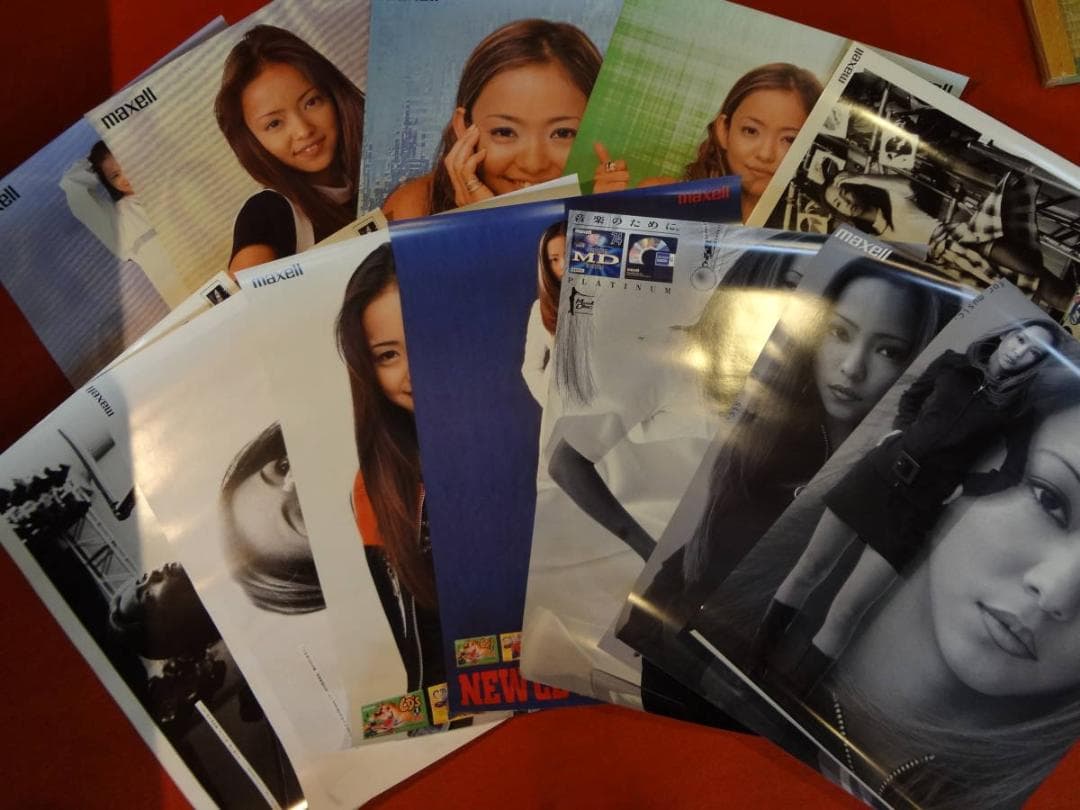 安室奈美恵　　 マクセルオリジナル maxell　　入手困難非売品ポスター