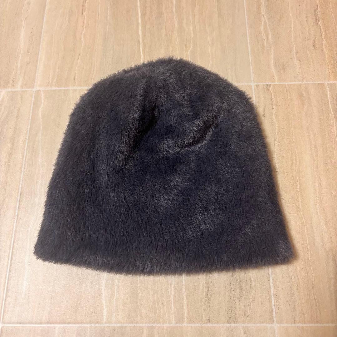 帽子 THISISNEVERTHAT SHAGGY NO CUFF BEANIE