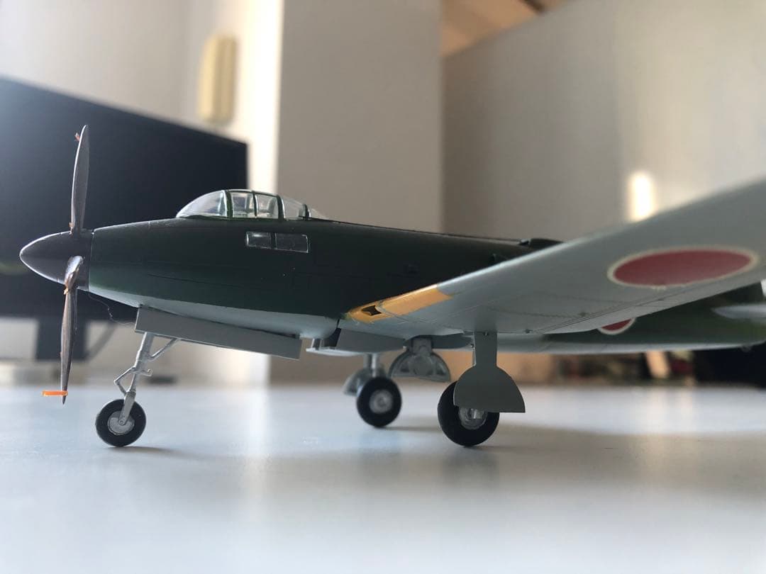 R2Y景雲1/72モデル完成品、日本海軍試作偵察機です。