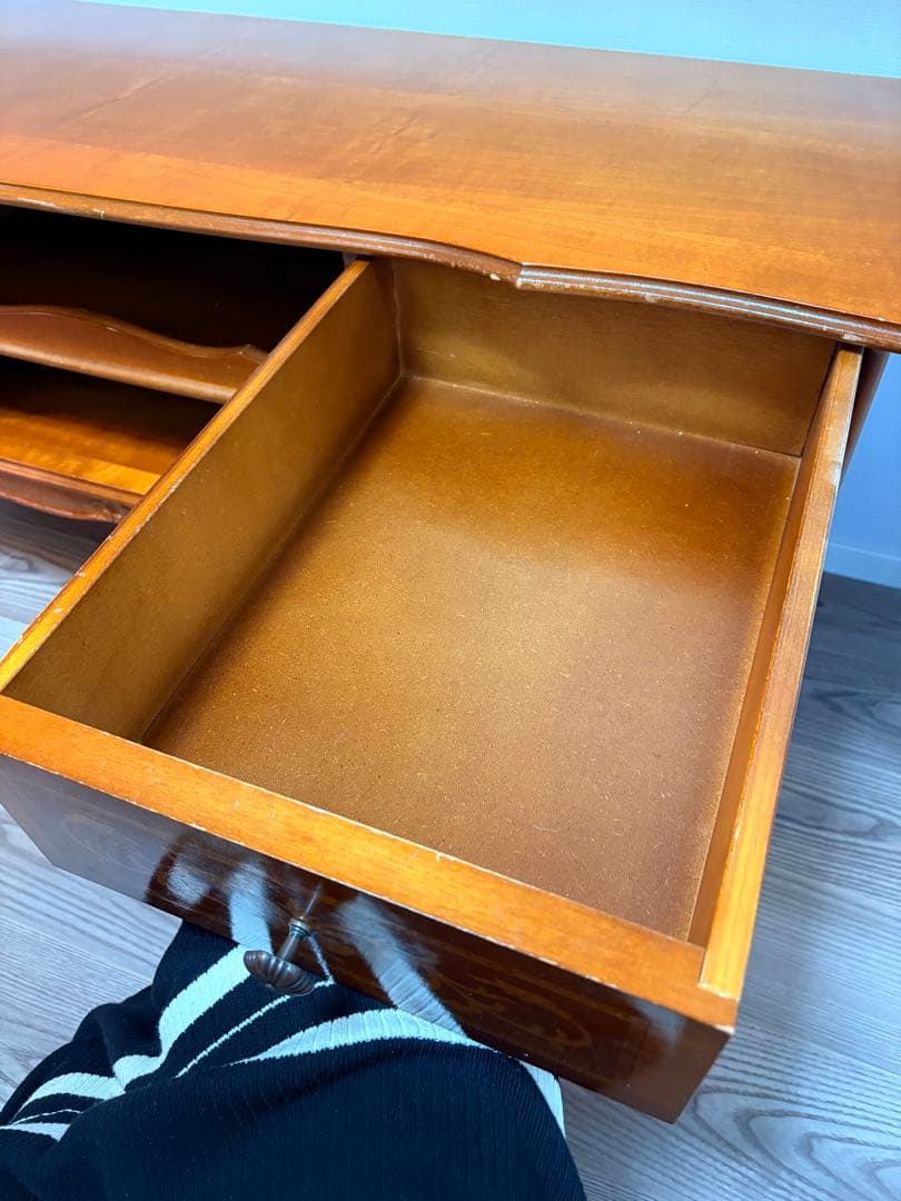 あいもも イタリア製 象嵌 木製サイドボード 猫脚 TVボード