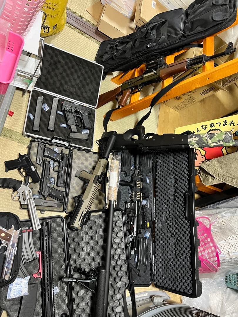 ガスガン 電動ガン 多数