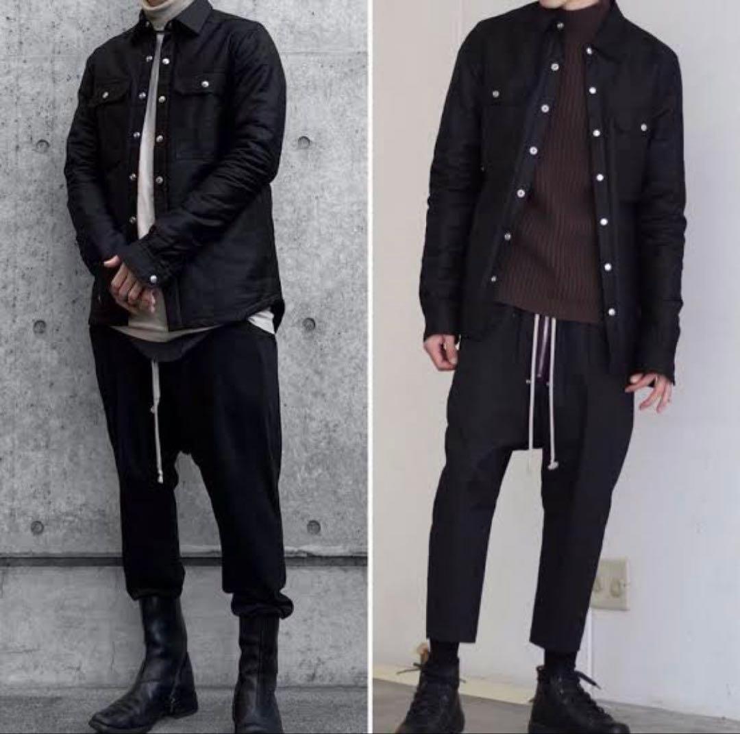 リックオウエンス　アウターシャツ