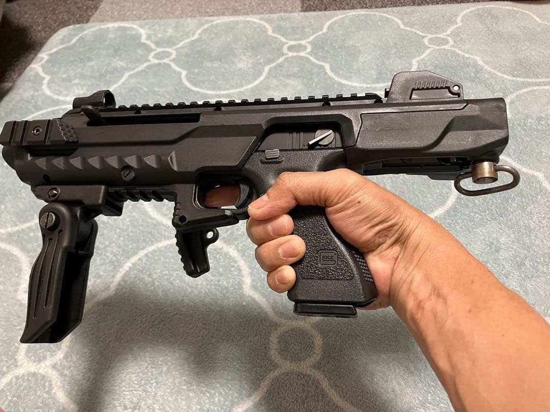 東京マルイグロック18Cガスブローバックフルオートカービンキットセット