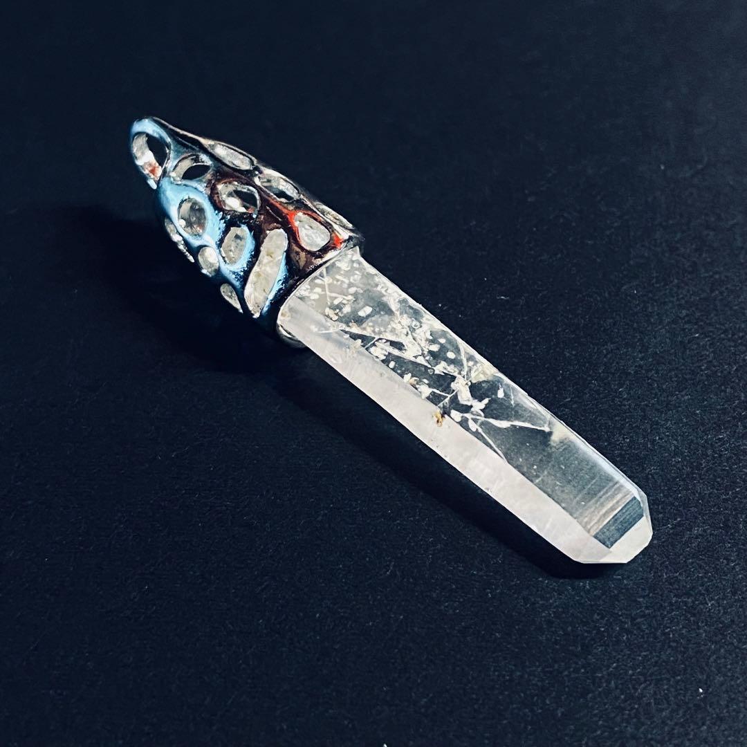 ◆高千穂・天岩戸水晶ペンダントトップ【布都御魂】◆