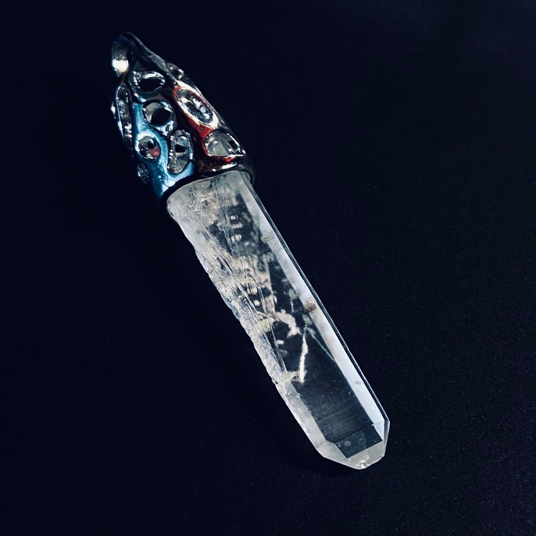 ◆高千穂・天岩戸水晶ペンダントトップ【布都御魂】◆