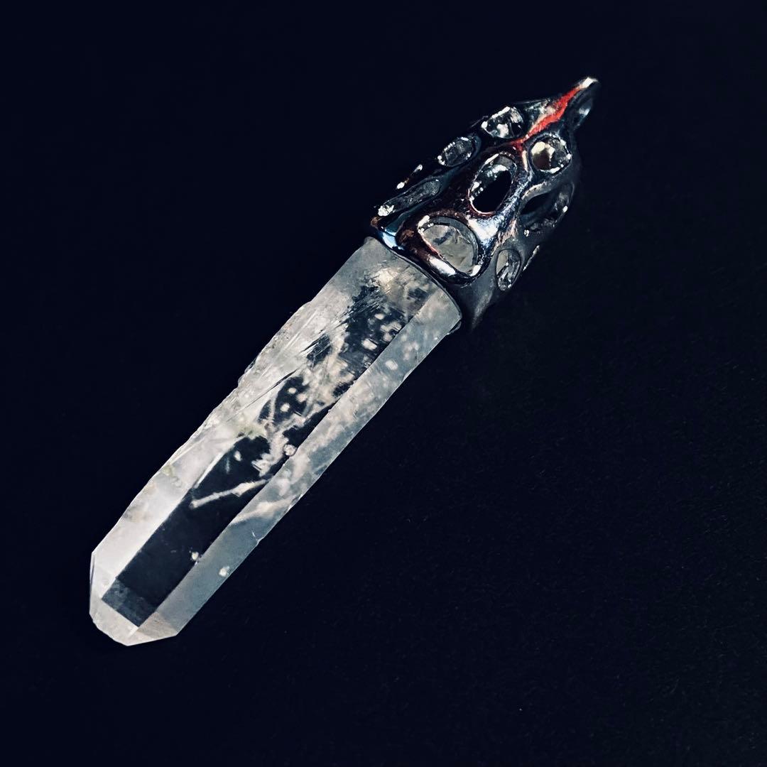 ◆高千穂・天岩戸水晶ペンダントトップ【布都御魂】◆