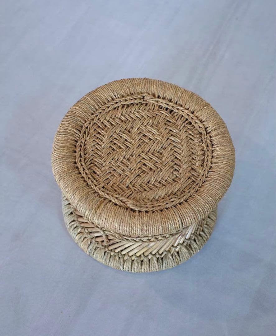 ［最終値下げ］インドの葦スツール「ムラ」