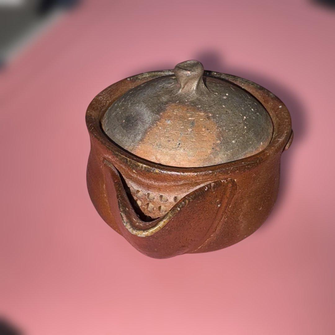 木村友敬 作 備前焼宝瓶