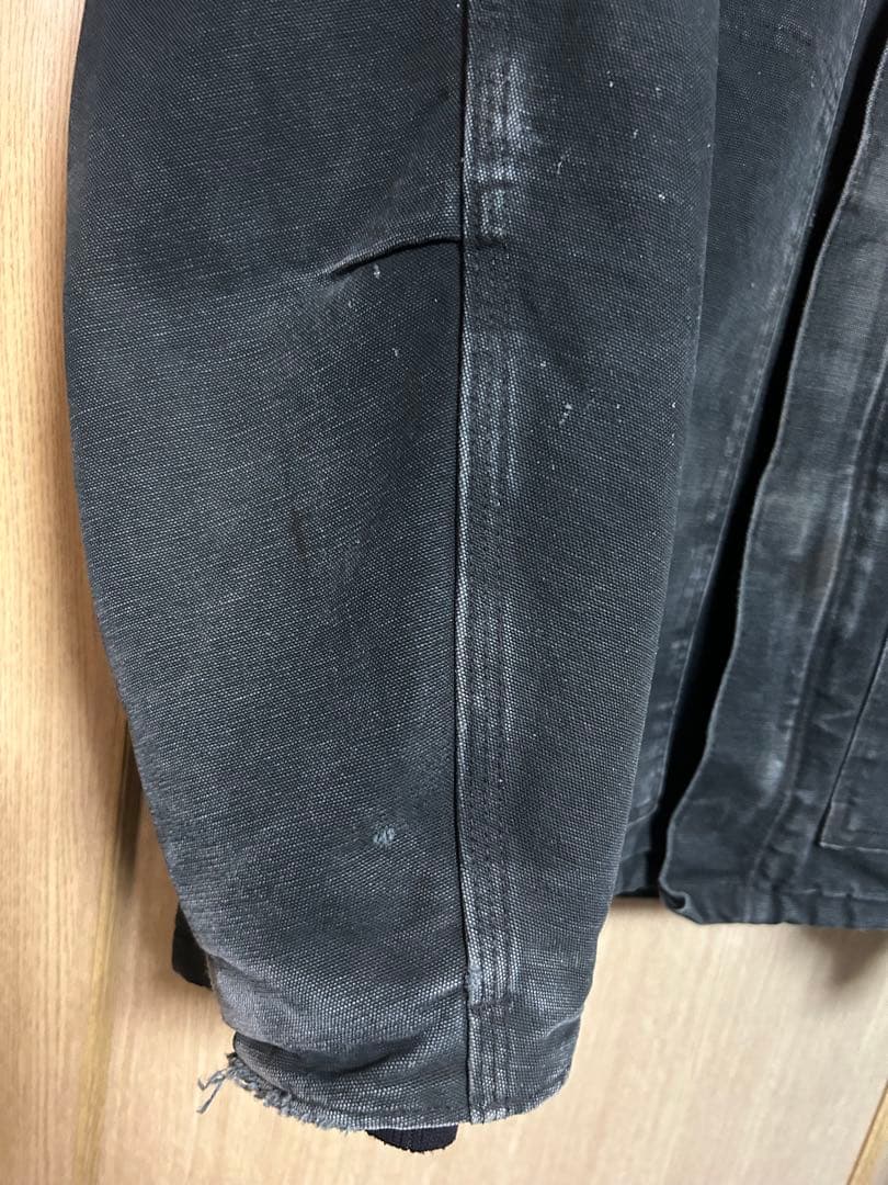 [激渋フェード]Carhartt トラディショナルジャケット　ブラック メキシコ