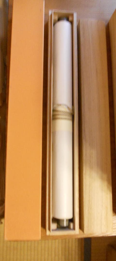 掛け軸 岡田典正 白蛇 絹本 希少 軸装 茶道具 掛軸 美品 です。