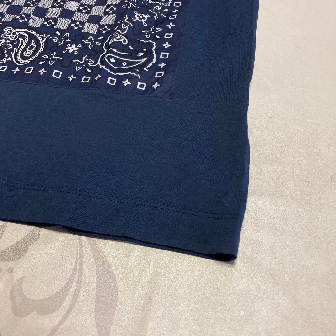 【極レア品】ルイ・ヴィトン　LOUIS VUITTON　バンダナ・ダミエTシャツ