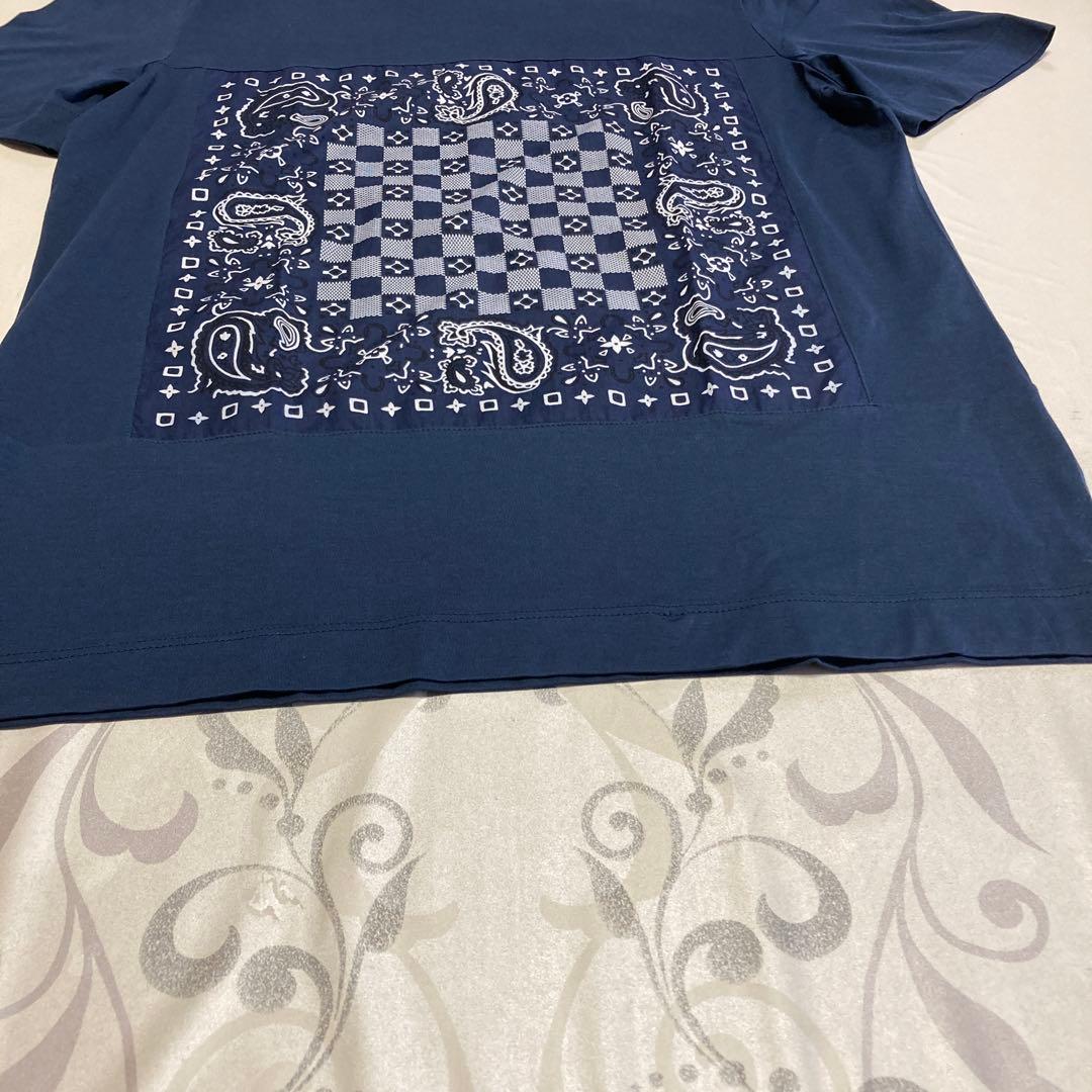 【極レア品】ルイ・ヴィトン　LOUIS VUITTON　バンダナ・ダミエTシャツ