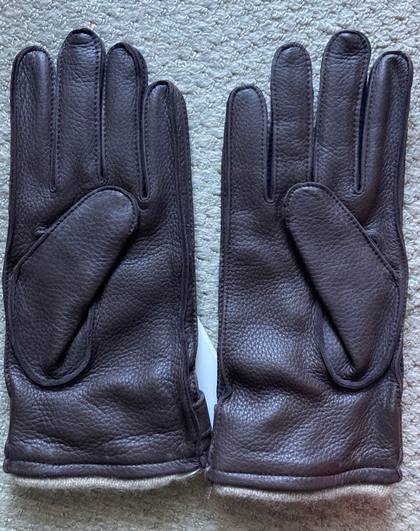 IL BISONTE レザーグローブ 手袋 メンズ