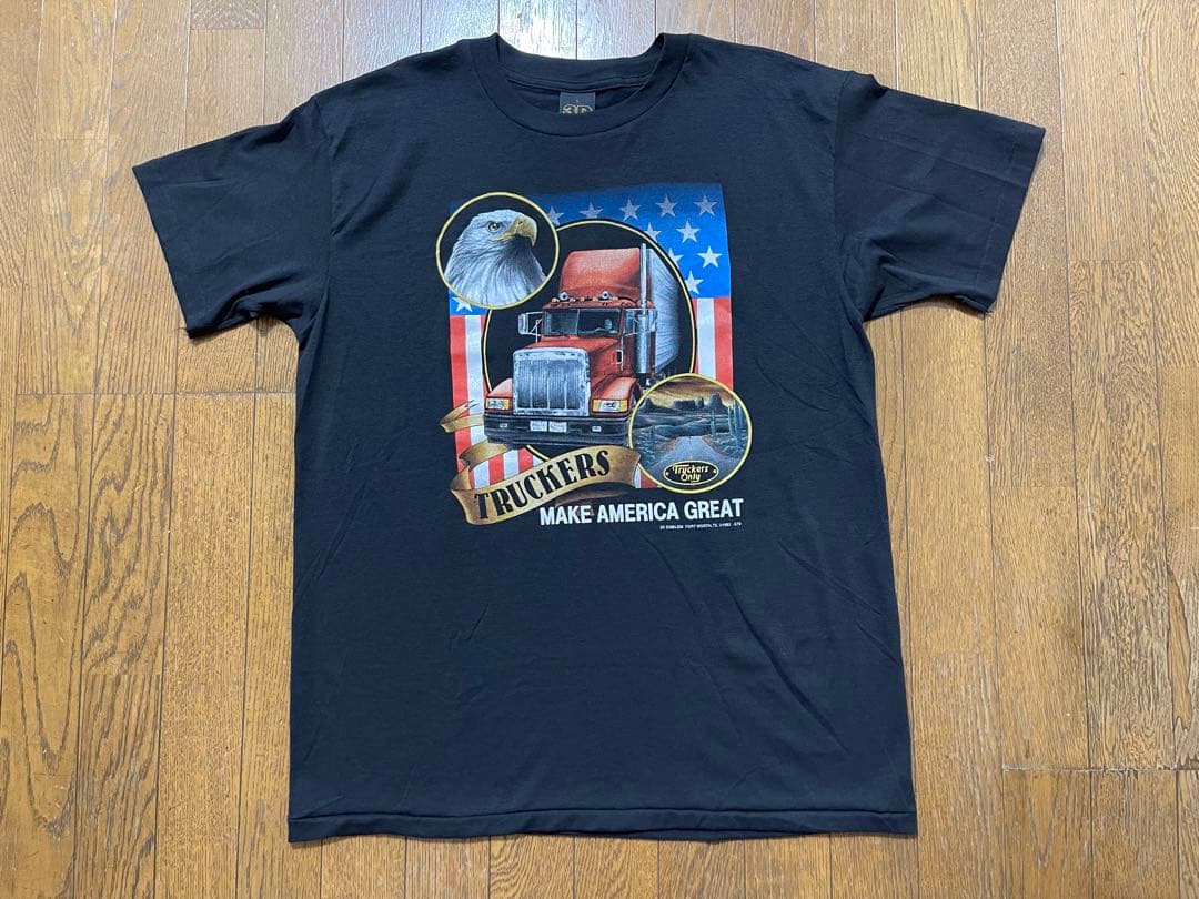 Truckers Only MAKE AMERICA 90s Tシャツ
