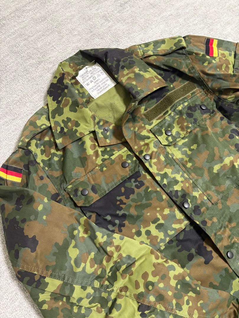 ドイツ連邦軍(BW)フレック迷彩ジャケット & パンツ セット