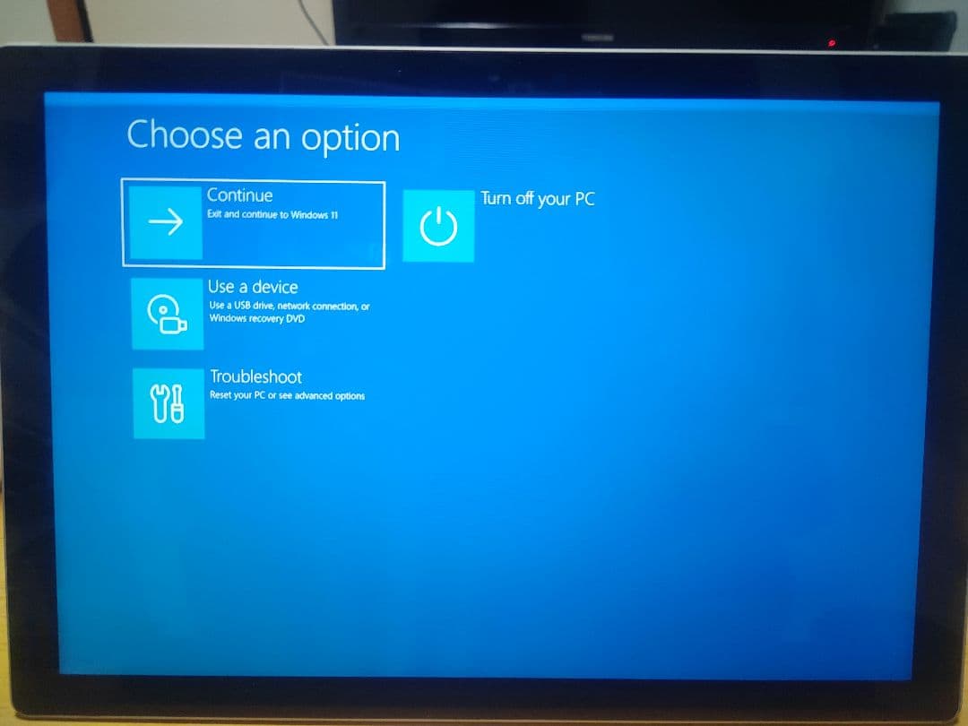 Microsoft Surface Pro 7 画面フリッカーあり/ジャンク