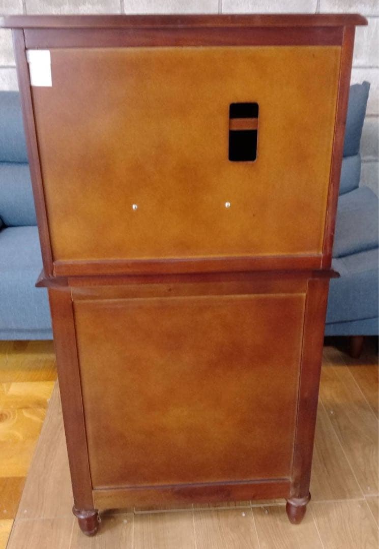 G1821 レトロで可愛い！ 木製 ライティングビューロー/多目的デスク