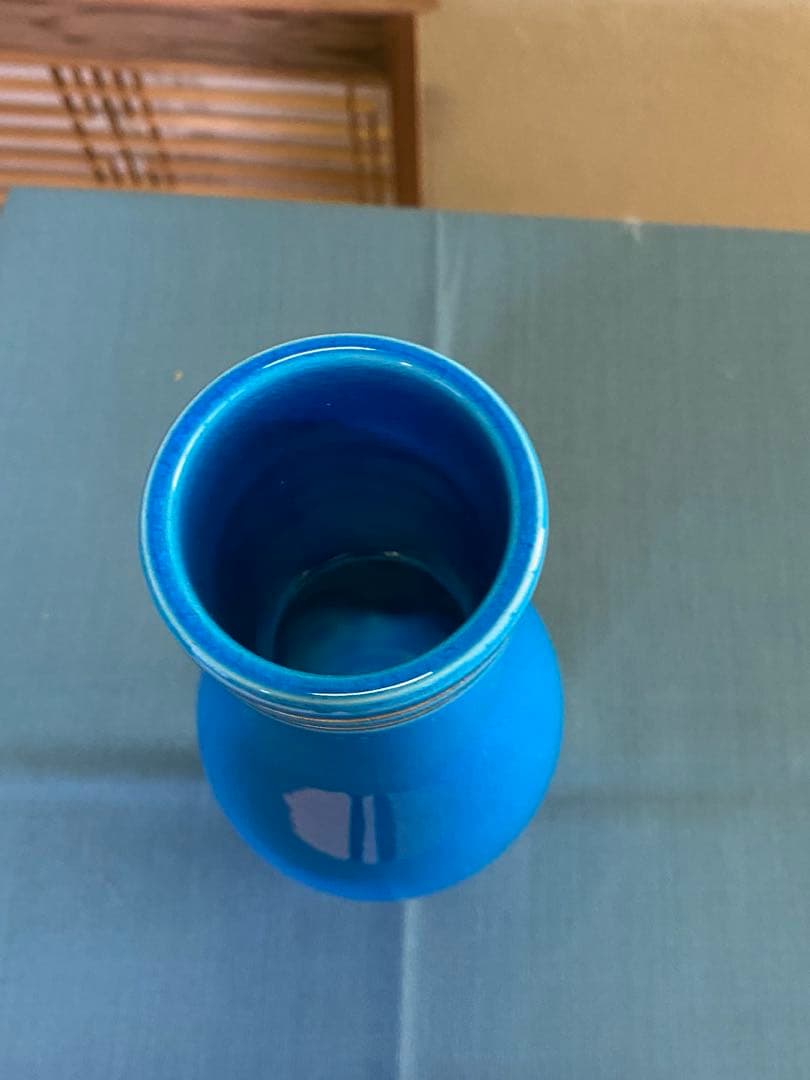 茶道具/皆具 手塚桃峰 『浅黄交趾 末広』京焼