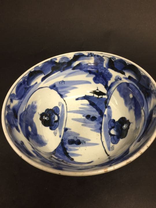 染付古伊万里？明時代？青花 大碗