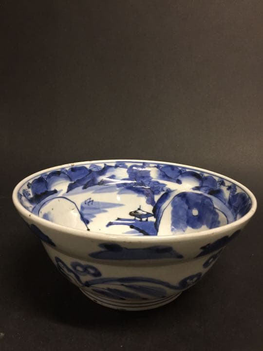 染付古伊万里？明時代？青花 大碗