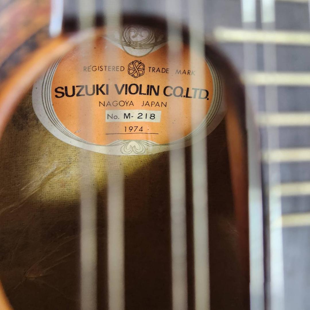 ★鈴木バイオリン　マンドリン　No.M-218　1974年製　スズキ