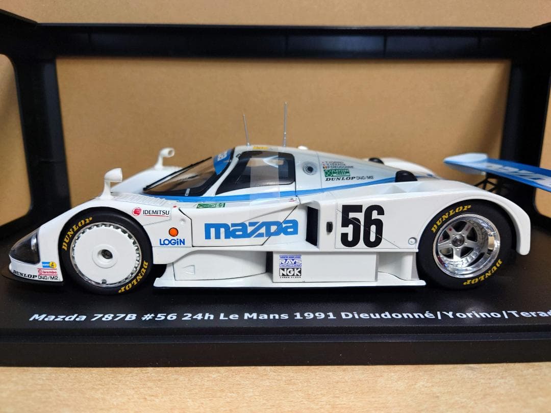 1/18 マツダ787B ル・マン 1991 #56 MAZDA KK製ミニカー